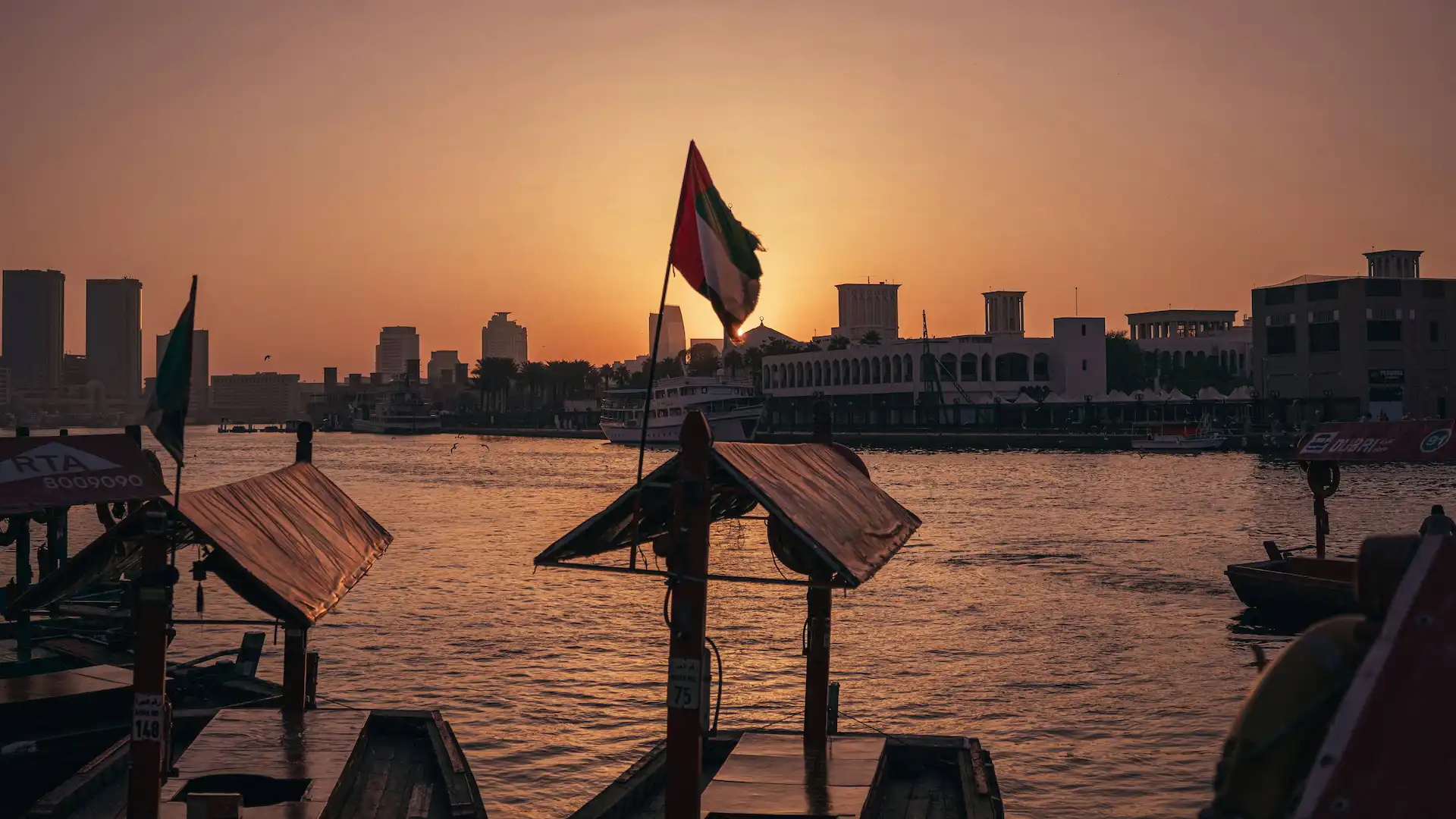 Dubai Creek is a historic waterway dividing the city into Bur Dubai and Deira. Visitors can take a traditional abra (water taxi) ride across the creek, experiencing Dubai’s heritage. The area also hosts bustling souks, including the famous Gold and Spice Souks, offering a taste of traditional Dubai.